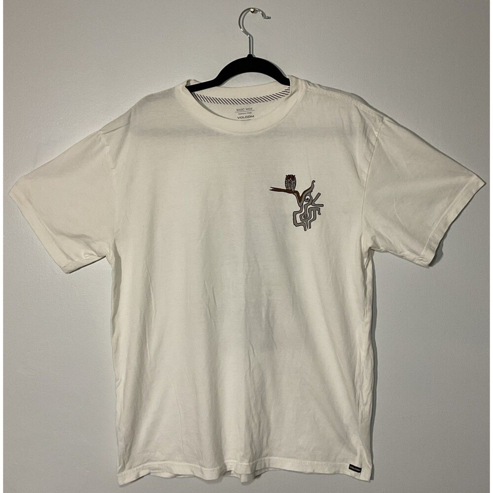 Volcom Skate Vitals Simon Bannerot T-Shirt Off White Size L